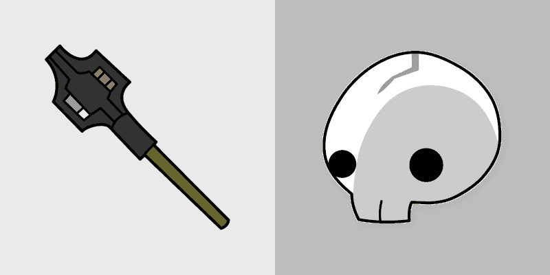 Castle Crashers Skeleton Cursor Pack