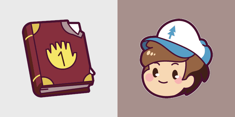 Cute Cursor Pack - Dipper Pines