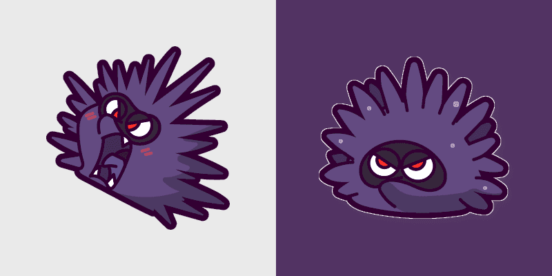 Cute Cursor Pack - Sea Urchin Inspired