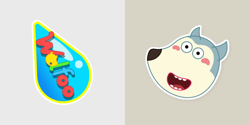 Custom Cursor Pack - Wolfoo Family