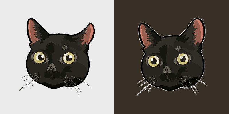 Black Cat Cuddly