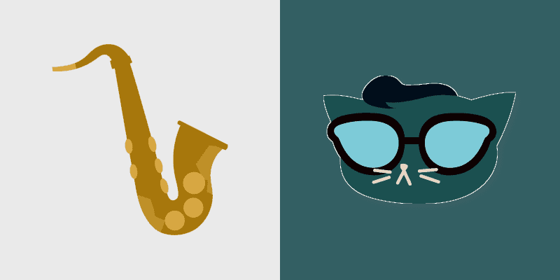 Sadie's Cute Saxophone Cursor Pack