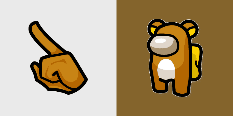 Among Us Rilakkuma Custom Cursor Pack