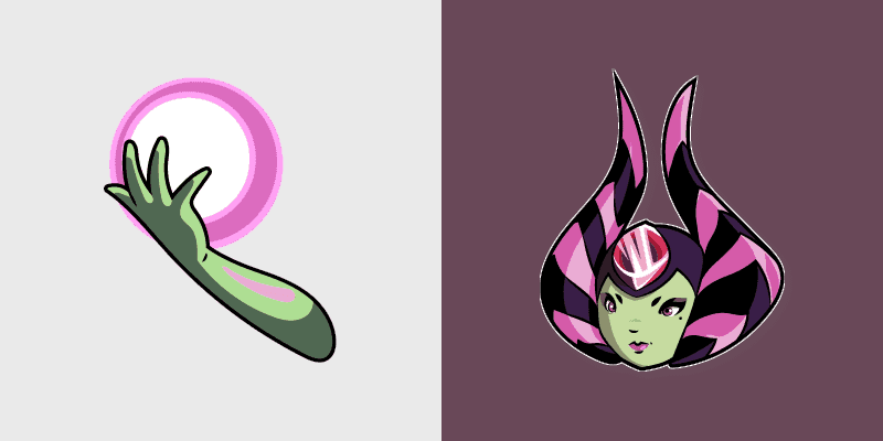Cute Cursor Pack: Enchantress Magic