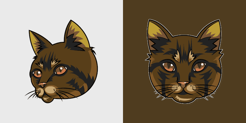 Warrior Cats Bramblestar Custom Mouse Cursor