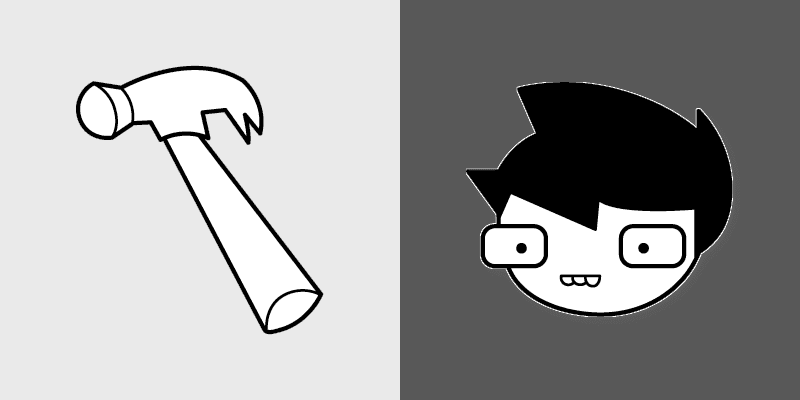 Custom Cursor - Homestuck's John Egbert