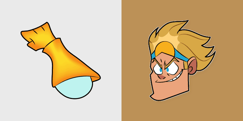 Villainous Sunblast Custom Cursor