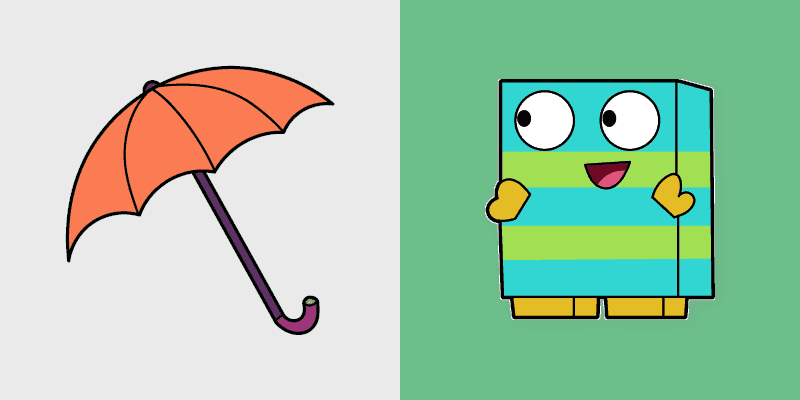 Beau and Umbrella