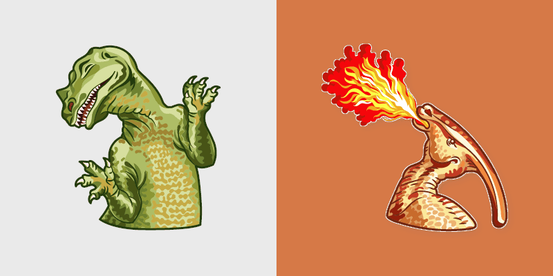 Fire Breathing Dino