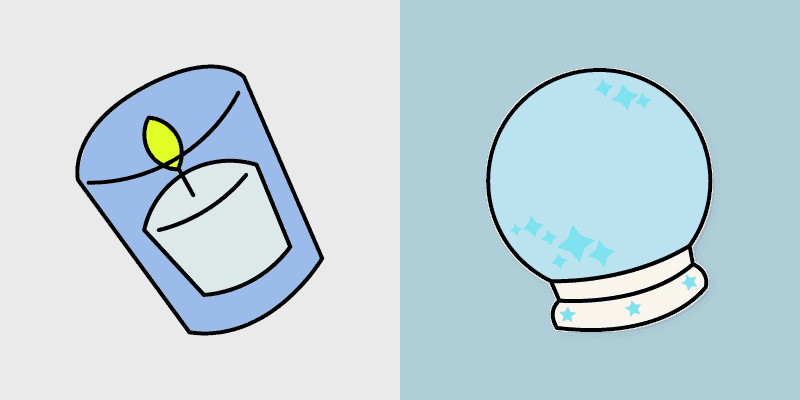 Custom Cursor Pack for Relaxation and Divination