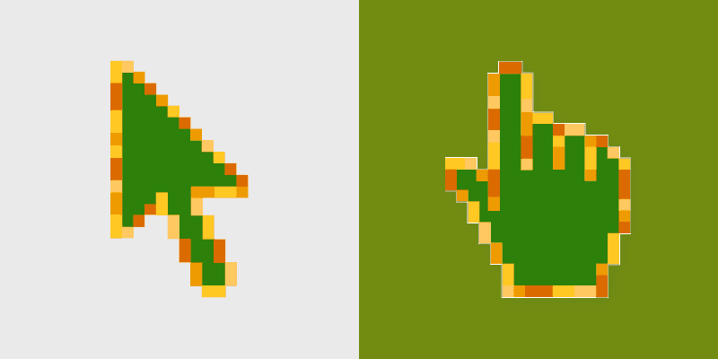 Tangerine Tree Cursor Pack