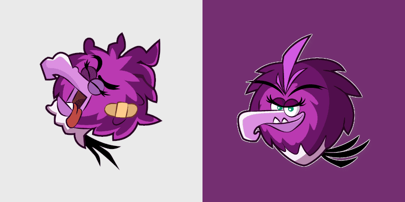 Cute Cursor Zeta - Custom Angry Birds Mouse Pack