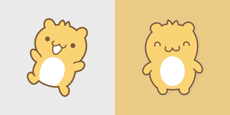 Cute Cursor Biscuit Hamster Pack