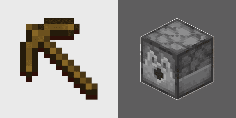 Dispenser Pickaxe
