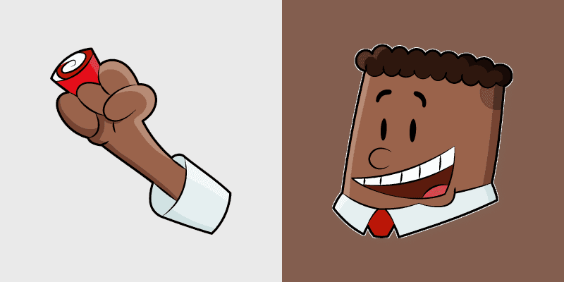 Custom Cursor - Captain Underpants George Beard