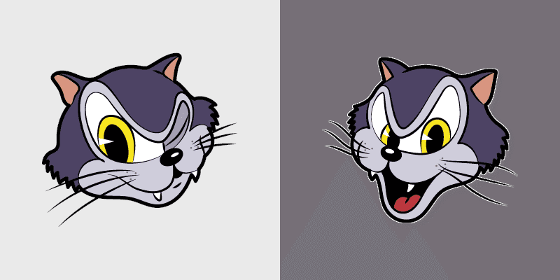 Cute Cursor Pack: Cuphead Katzenwagen