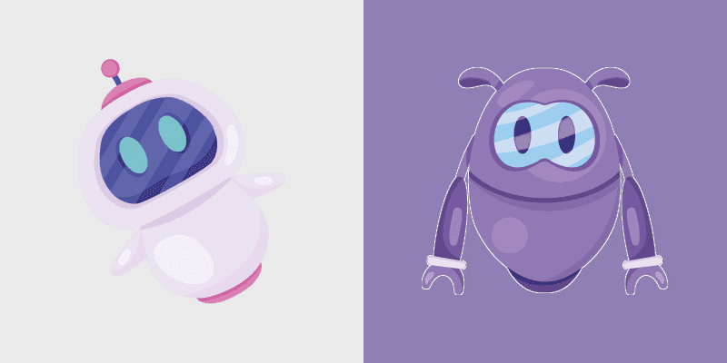 Purple Robots