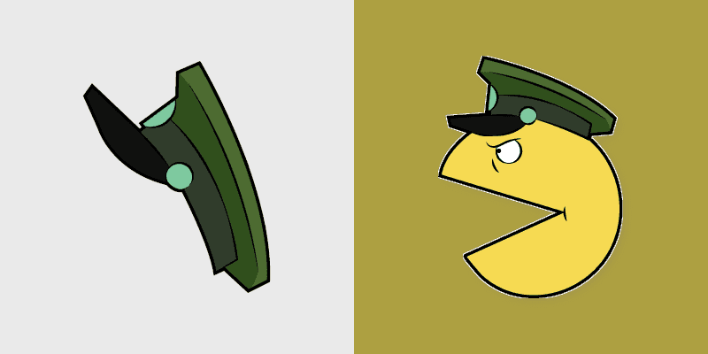 Cute Cursor Pack - Futurama Colin Pac-Man