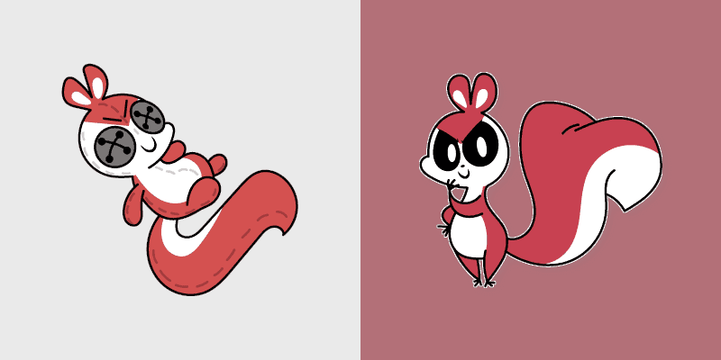 Cute Cursor Chikn Nuggit Hawt Saus Pack