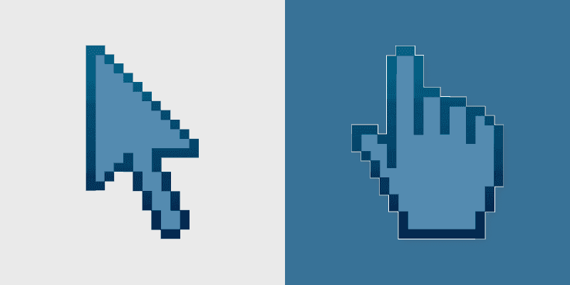 Sleek Steel Cursor Pack