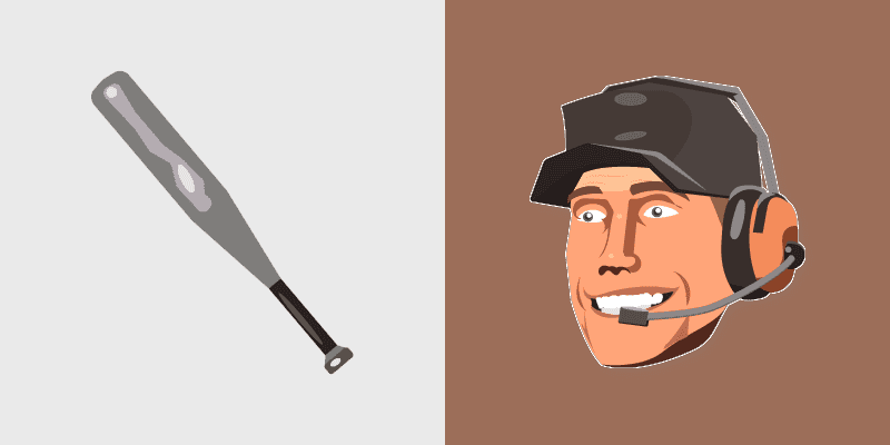 Team Fortress 2 Scout with Baseball Bat
