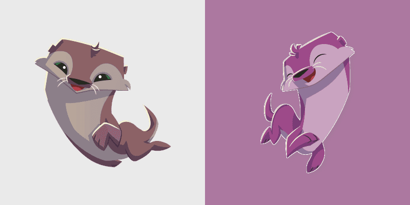 Adorable Otter Cursor Pack