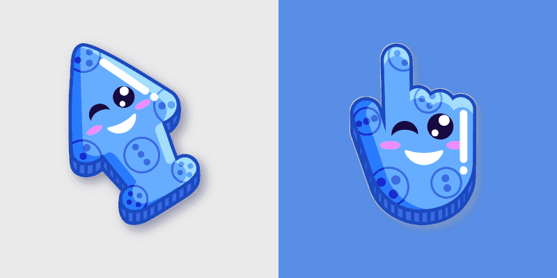 Cute Cursor Pack: Smiley Delight