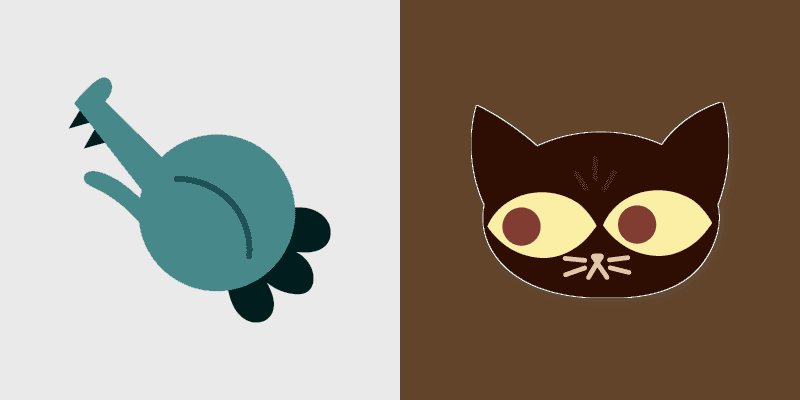 Night in the Woods Cute Cursor Pack