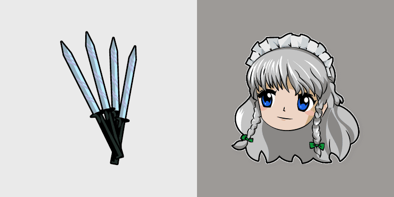 Sakuya Izayoi and Daggers