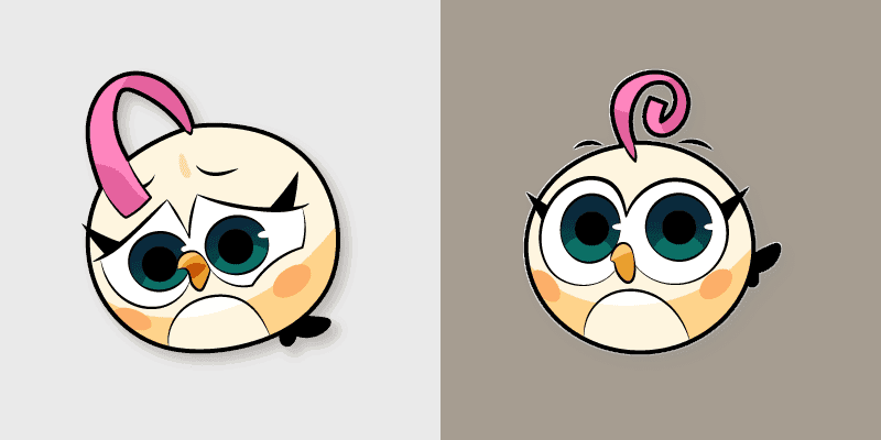 Cute Cursor Pack - Betty Hatchling Angry Birds