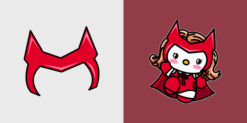 Kitty Marvel Wanda Maximoff Custom Cursor