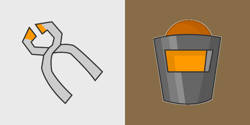 Blacksmith and Tongs