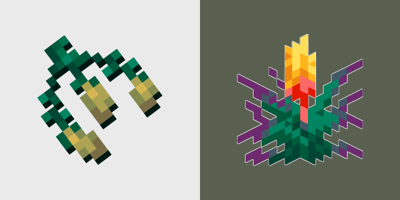 Custom Cursor Pack - Minecraft Torchflower