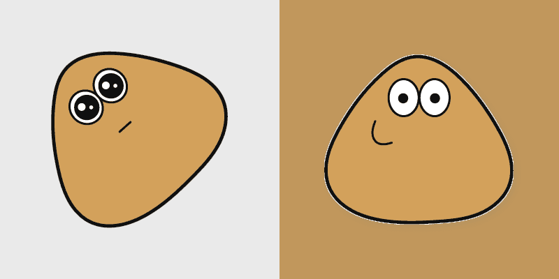 Cute Cursor Pack - Pou Inspired