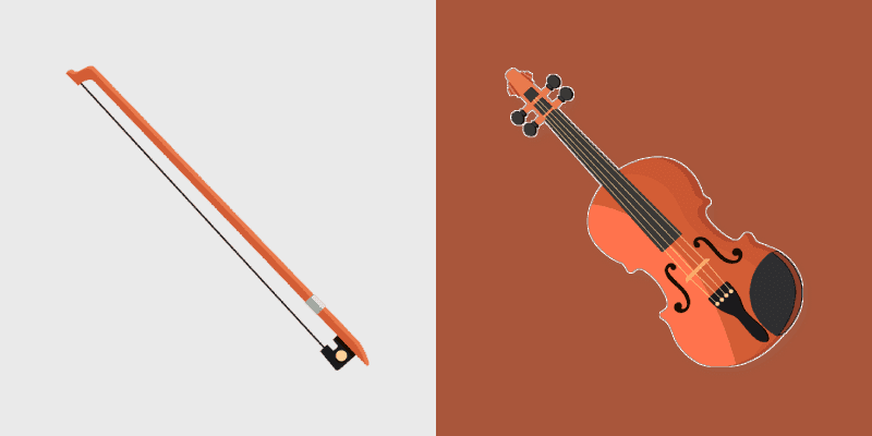 Vibrant Violin Cursor Inspired by Centuries of Melodies