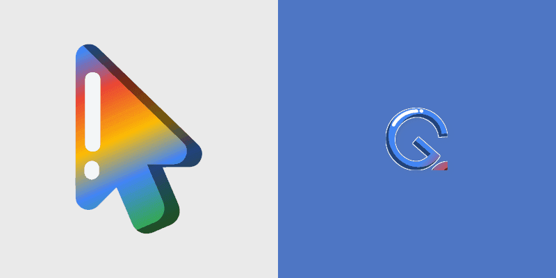 Cute Cursor Pack - Google Logo Edition