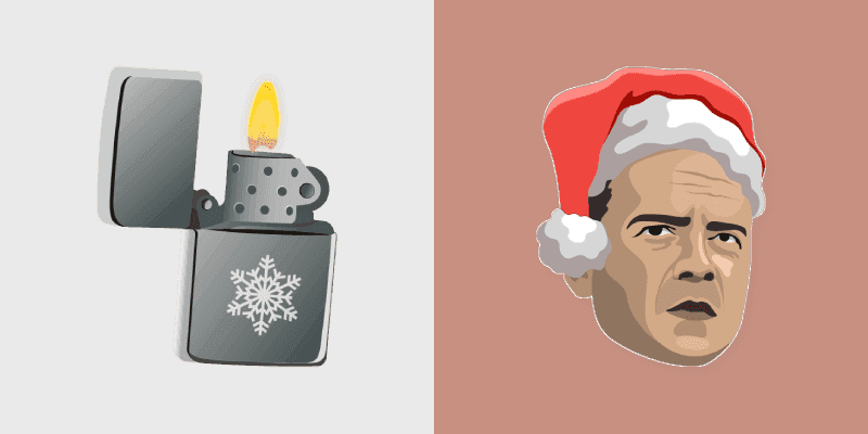 Christmas McClane Cute Cursor Pack