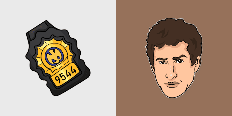 Custom Cute Cursor for Brooklyn Nine-Nine