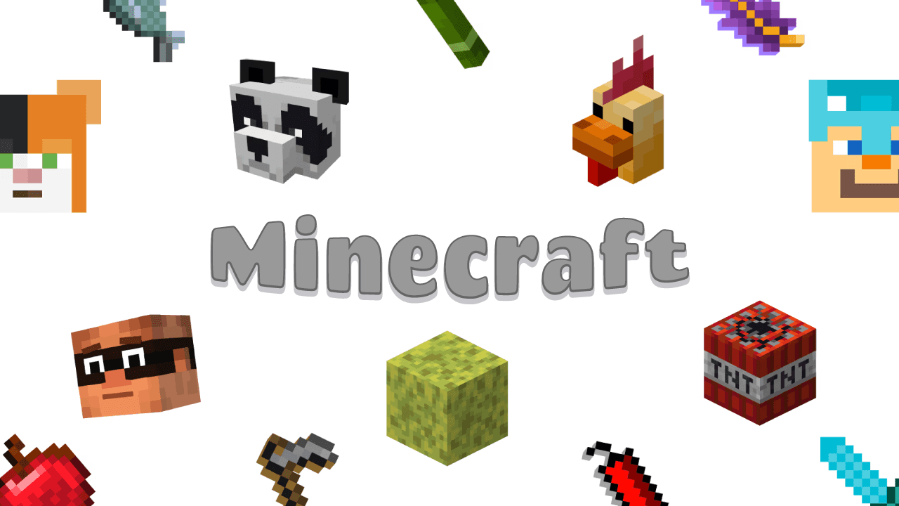 Фон колекції Minecraft