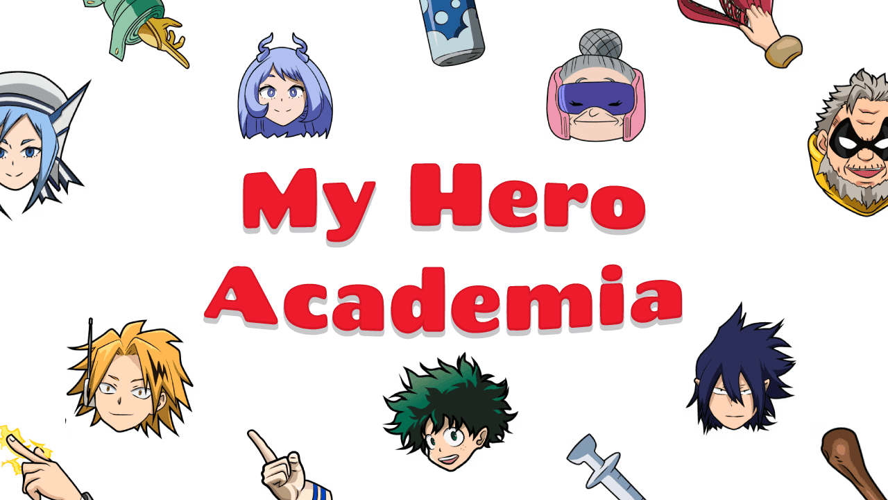 Фон колекції My Hero Academia