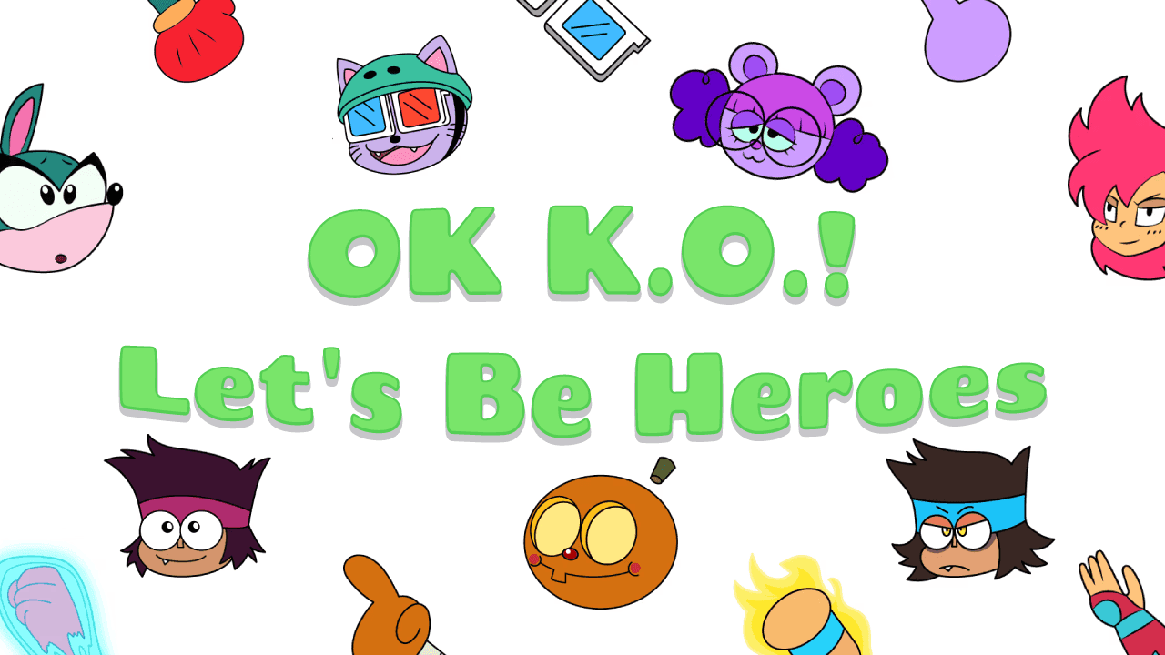 Фон колекції OK K.O.! Let's Be Heroes