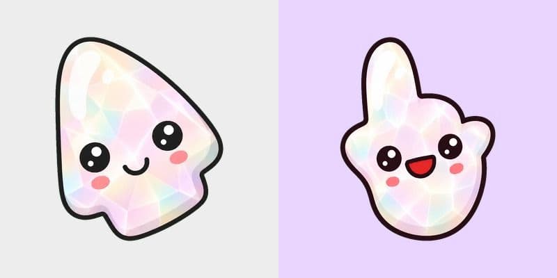 Opal Crystal Blob