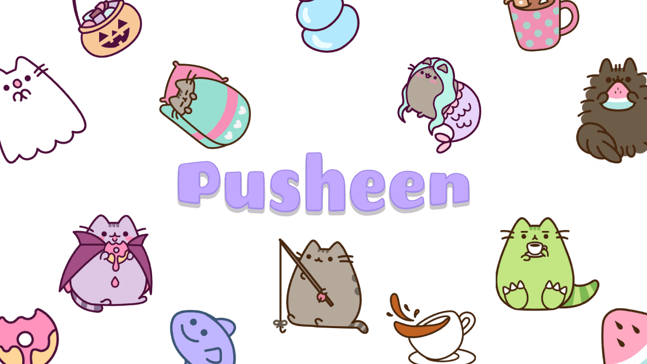 Фон колекції Pusheen