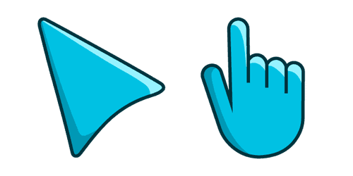 Aero Cyancustom cursor pack