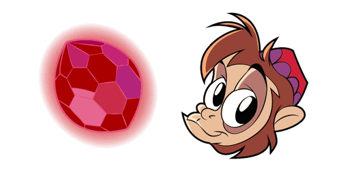 Aladdin Abu and Gemcustom cursor pack
