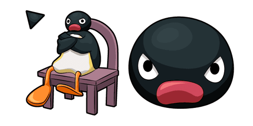 Angry Pingu Memecustom cursor pack