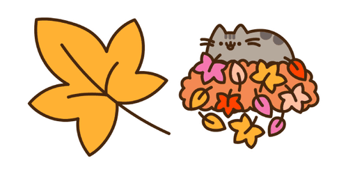 Autumn Pusheencustom cursor pack