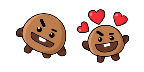 BTS BT21 Shookycustom cursor pack