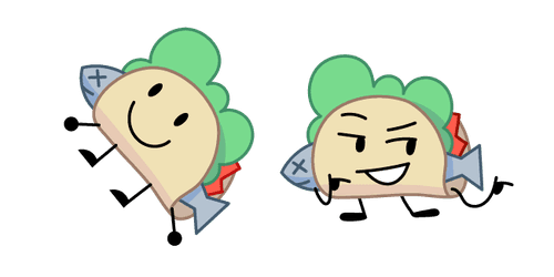Battle for BFB Tacocustom cursor pack