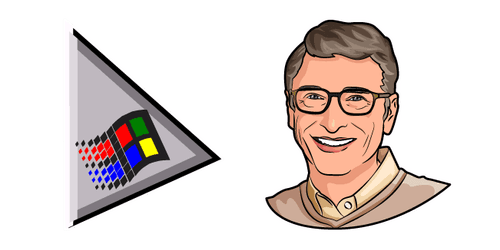 Bill Gatescustom cursor pack